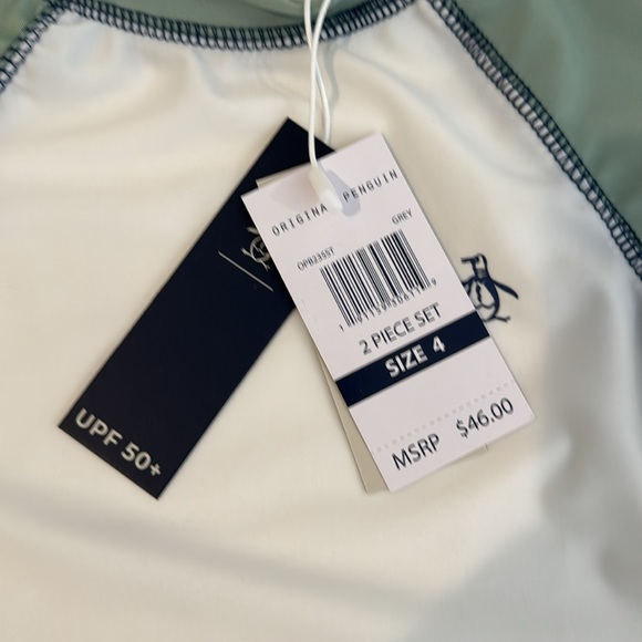 Original Penguin Swim Set. Size 4. - Picture 4 of 9